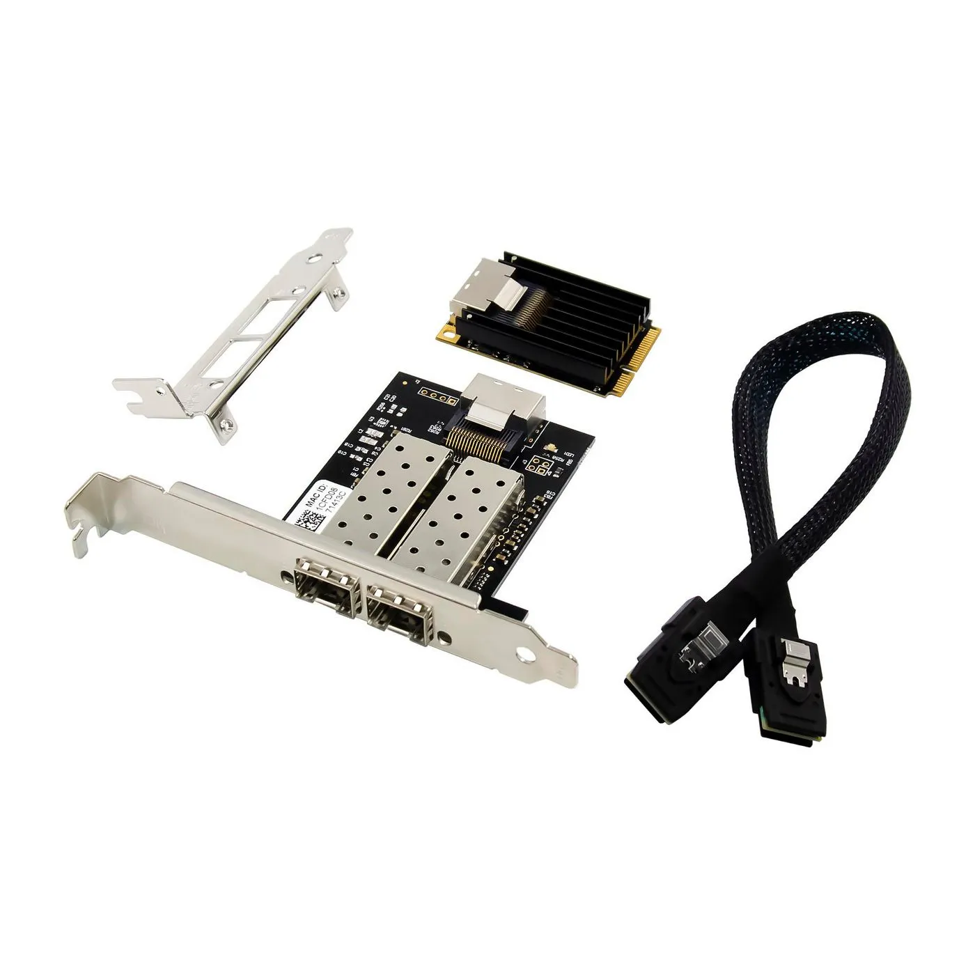 MICROCONNECT MC-MINIPCIE-I350-F2 - Mini PCIe Dual-Port 1 Gigabit Ethernet SFP Network Interface Card