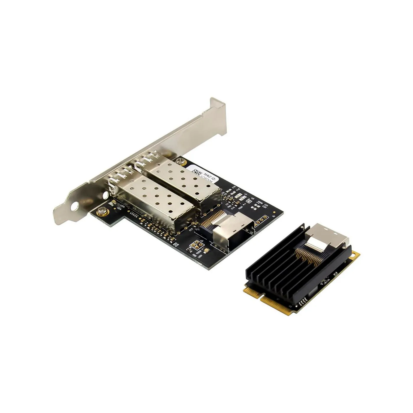 MICROCONNECT MC-MINIPCIE-I350-F2 - Mini PCIe Dual-Port 1 Gigabit Ethernet SFP Network Interface Card