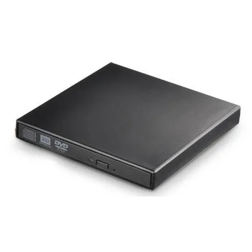 MICROSTORAGE MSE-DVDCDRW, ohut ulkoinen DVD-asema, USB 2.0, musta