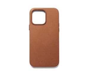 Mujjo Full Leather Case, iPhone 14 Pro Max, MagSafe - Case, Brown