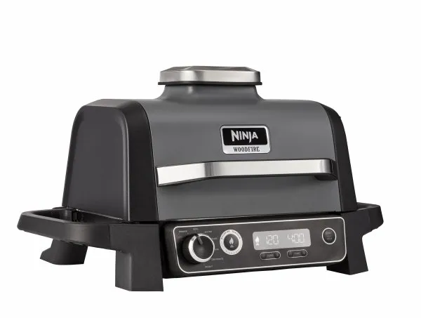 Ninja Woodfire 7 -in-1 Outdoor -ulkogrilli ja -savustin
