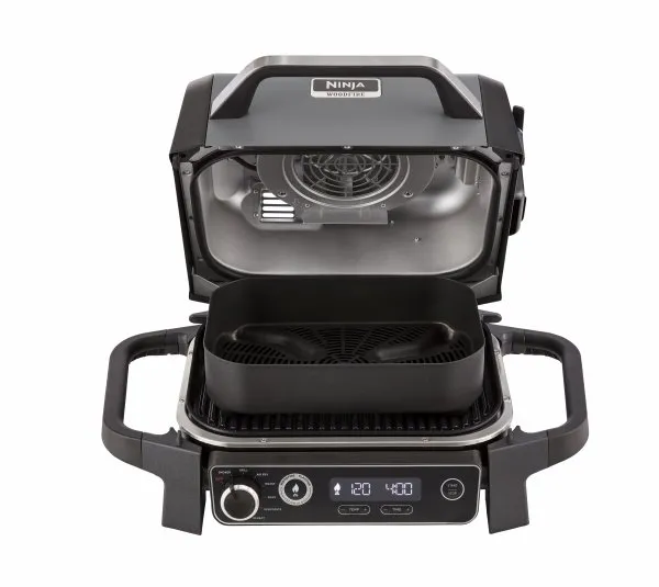 Ninja Woodfire 7 -in-1 Outdoor -ulkogrilli ja -savustin