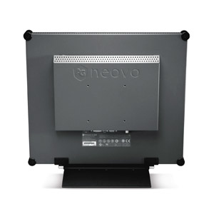 15" TFT 4:3, Glasfront, St&aring;lkabinet, DVI &amp; video