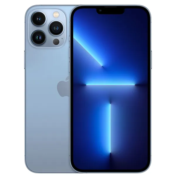 Renoverad iPhone 13 Pro Max 256 GB - mobiltelefon, Sierrablå (Utmärkt skick)