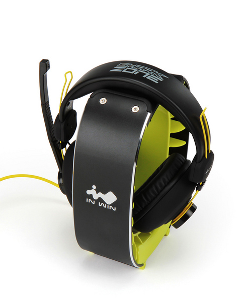In Win PRO-1 - headphone stand, black/green