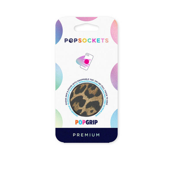 POPSOCKETS Vegan Leather Leopard