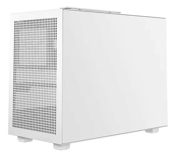 DEEPCOOL CH160 PLUS Micro-ATX Case with window, White