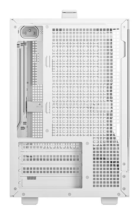 DEEPCOOL CH160 PLUS Micro-ATX Case with window, White