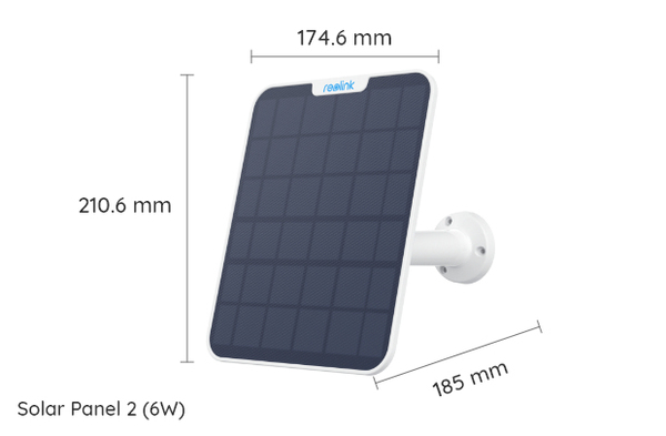 Reolink White 6W Solar Panel White