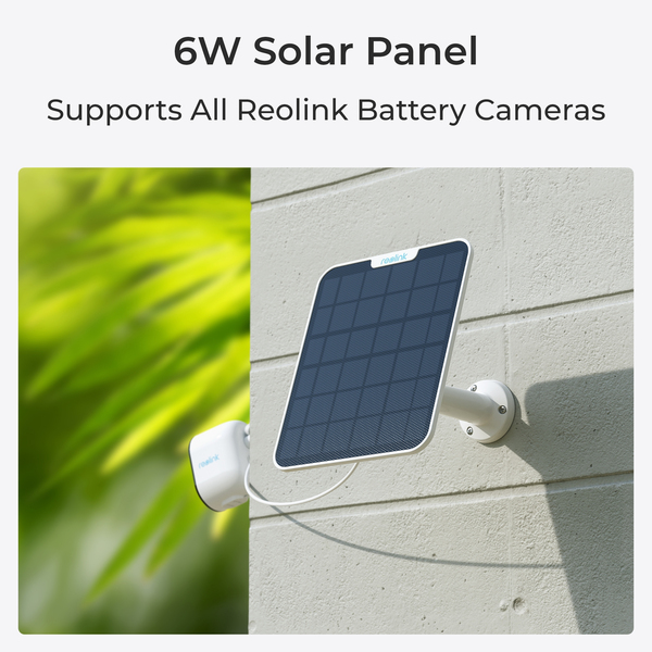 Reolink White 6W Solar Panel White