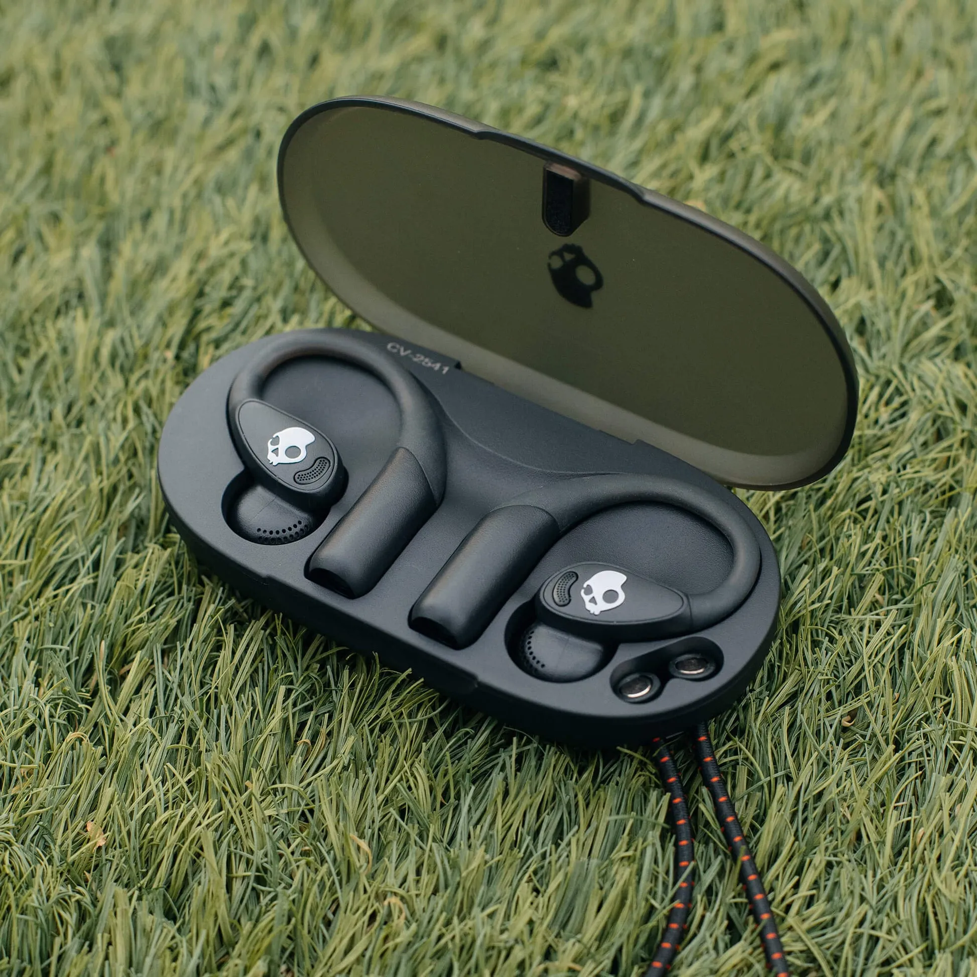 Skullcandy Push 540 Open -langattomat nappikuulokkeet + irrotettava magneettinen niskahihna, musta