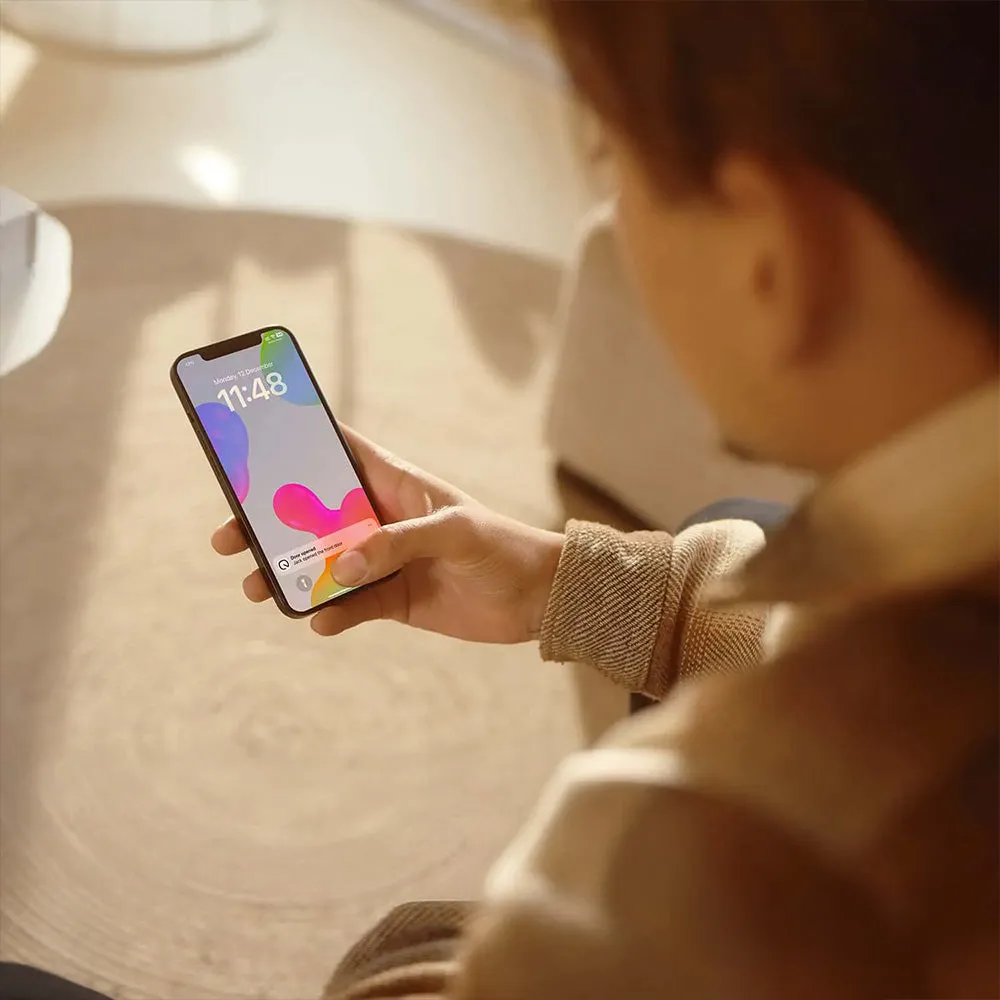 Shelly LOQED Touch Smart Lock - smartl&aring;s med Bluetooth och Wi-Fi, svart