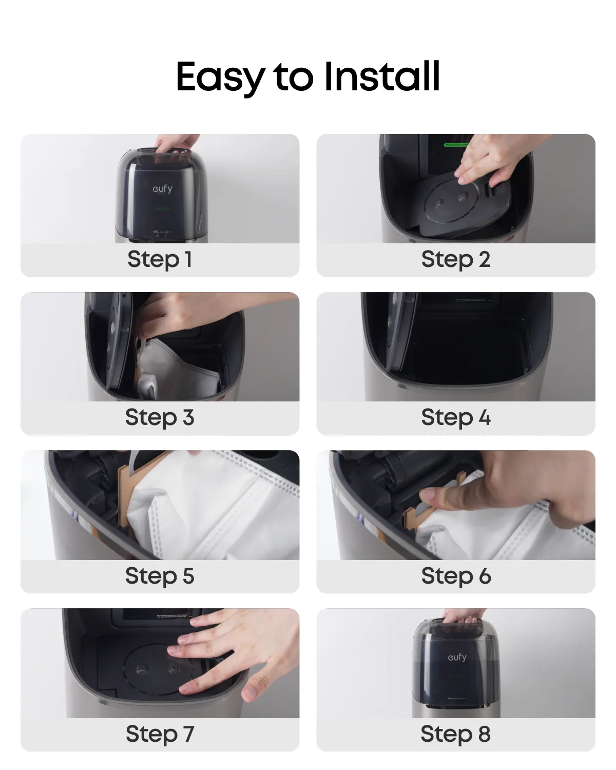 Eufy Dust Bag (T291R110) for Omni S2 / S1 Pro / S1
