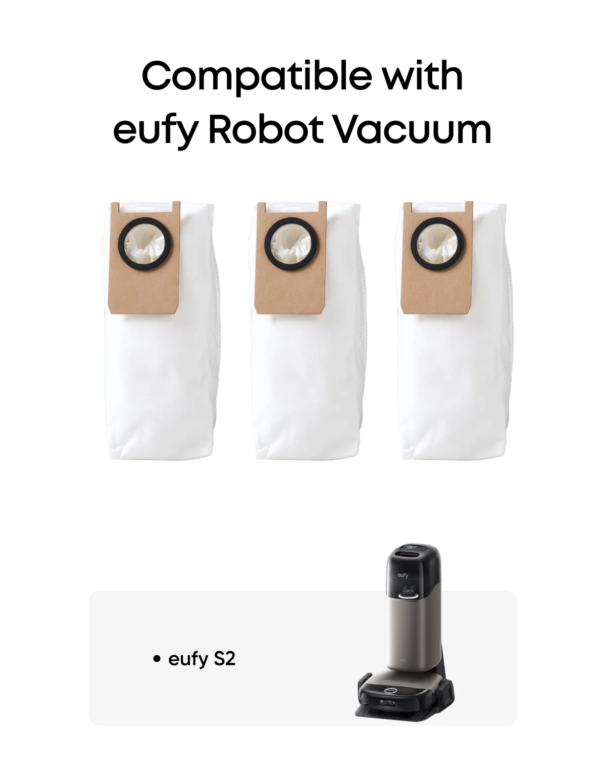 Eufy Dust Bag (T291R110) for Omni S2 / S1 Pro / S1