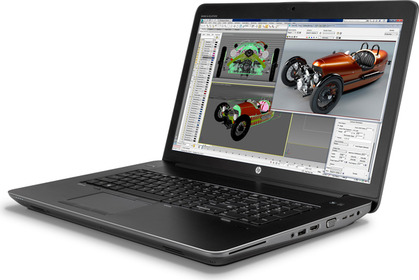 HP 17.3&quot; ZBook 17 G3, 512GB, NVIDIA Quadro M3000M 4GB, Win 7 - Notebook, Black