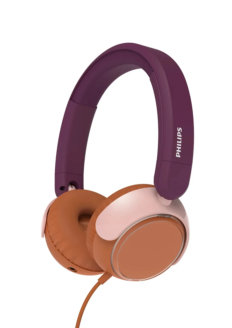 Philips TAK2000MP/00 On-ear Headphones, Red-Violet