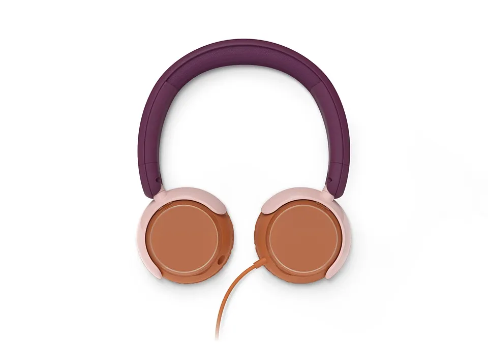 Philips TAK2000MP/00 On-ear Headphones, Red-Violet
