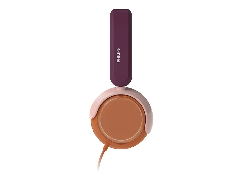 Philips TAK2000MP/00 On-ear Headphones, Red-Violet