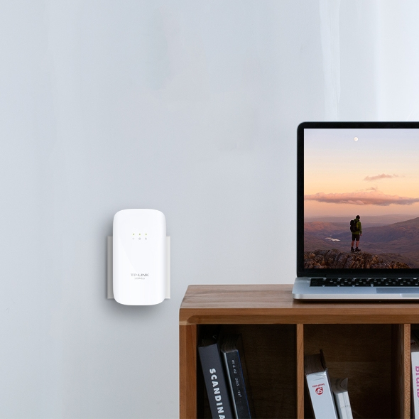 TP-LINK AV1200 Powerline startpaket med tv&aring; adaptrar, Gigabit, vit