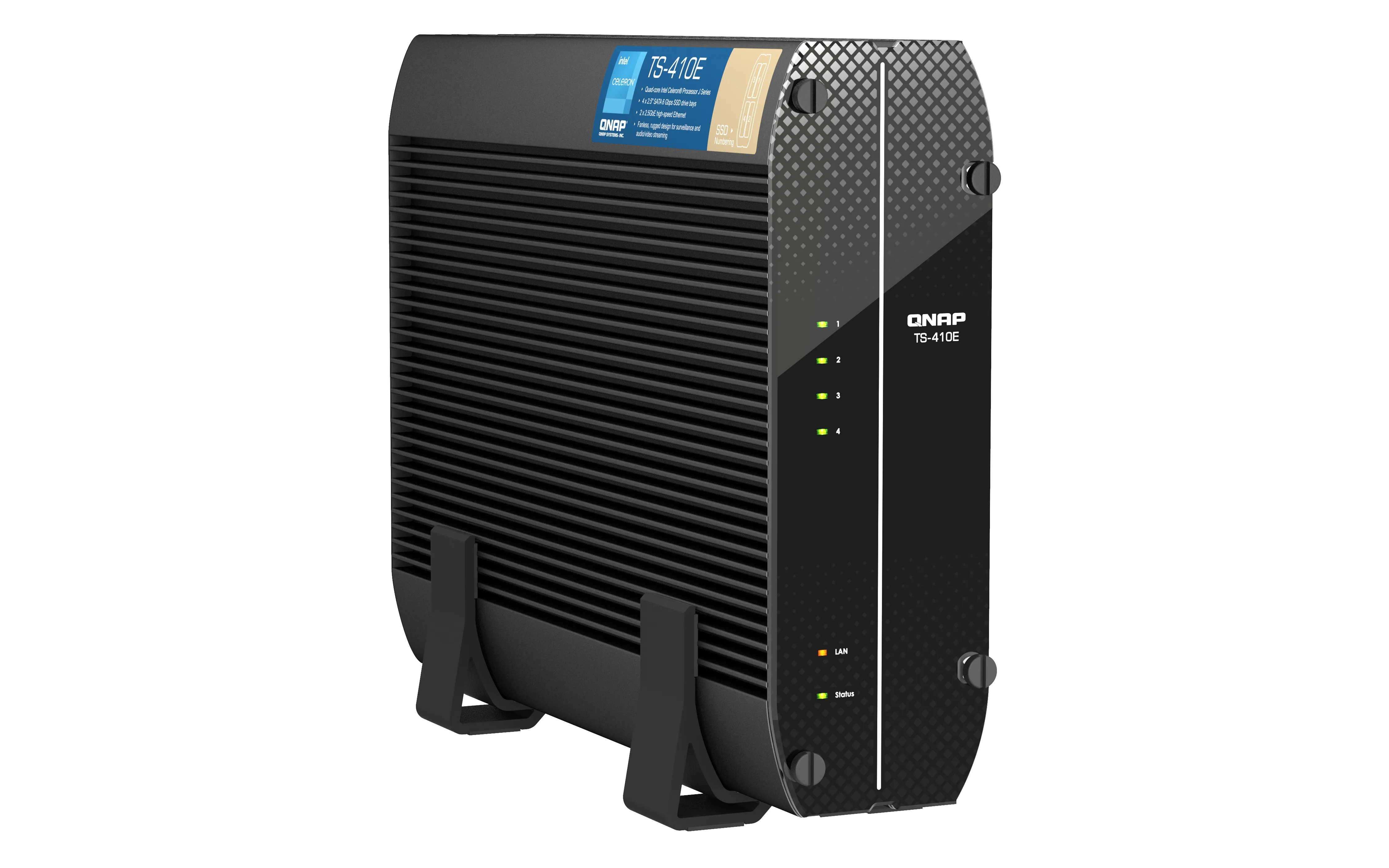 4-bay Tower NAS Intel Celeron J6412 qu