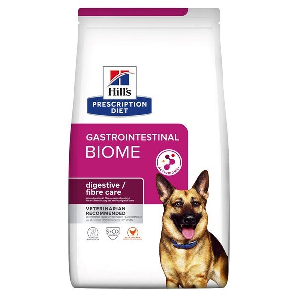 Hill's Prescription Diet Gastrointestinal Biome Chicken, Dry food for dogs, Adult, 10kg