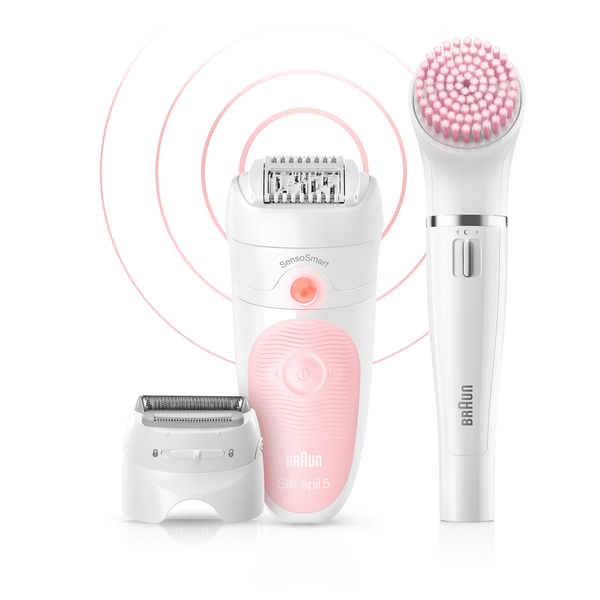 BRAUN SES5885 GIFT PACK WET&amp;DRY SENSOSMART EPILAATTORI