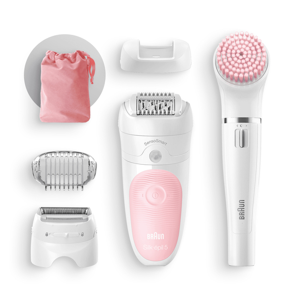 BRAUN SES5885 GIFT PACK WET&amp;DRY SENSOSMART EPILAATTORI