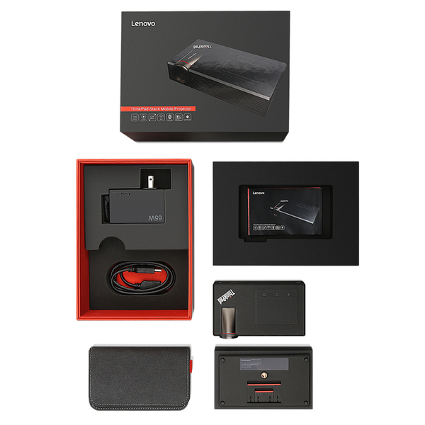 Lenovo ThinkPad Stack Mobile - DLP-projektori - 150 lumenia - 1280 x 720 - HD 720p - Miracast Wi-Fi Display