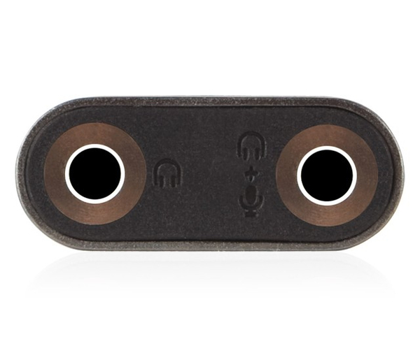 Moshi - 3.5mm Audio Jack Splitter - Black