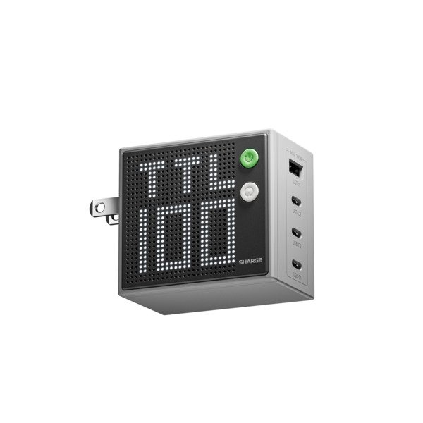SHARGE Pixel 100W GaN - Wall charger, Grey