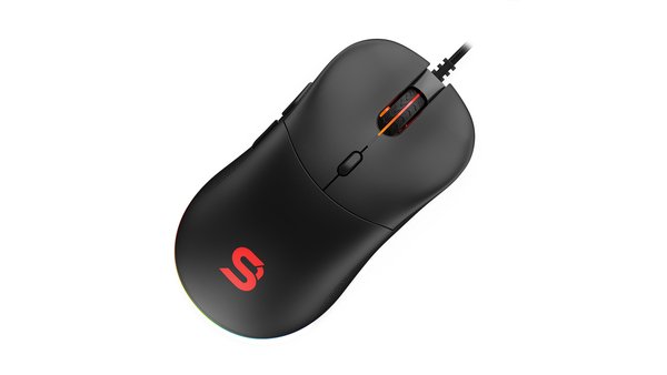 SilentiumPC GEM Plus - gaming mouse, Black