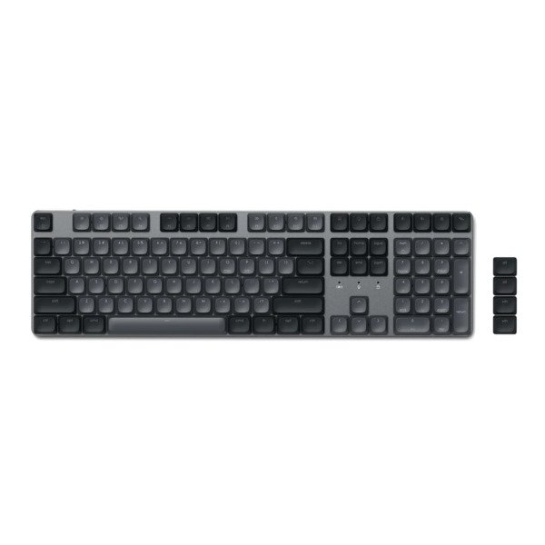Satechi SM3 Wireless Mechanical Ergonomic Keyboard, Dark