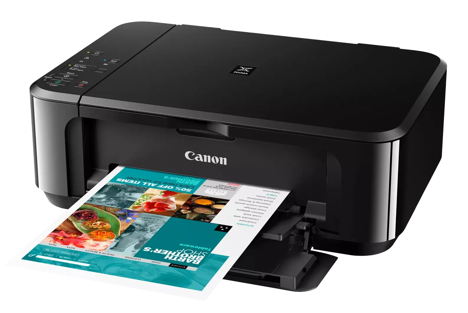 Canon PIXMA MG3650S Duplex, Wi-Fi, A4 -v&auml;rimustesuihkutulostin, Musta