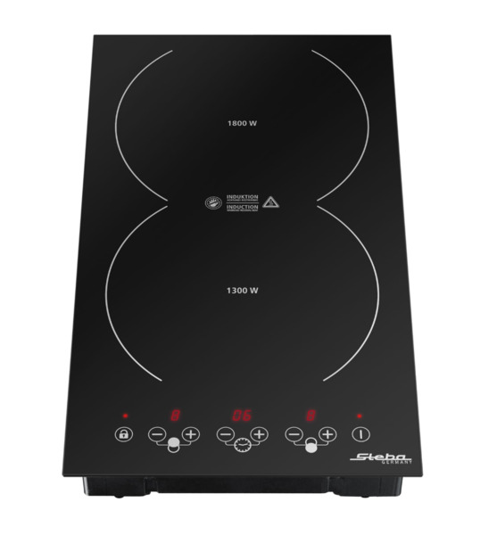 Steba IK 200 Dubbel induktionsplatta, 3100 W, Svart