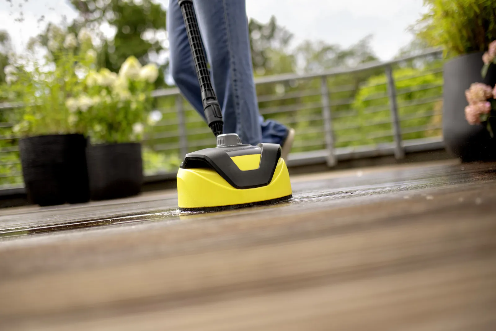 K&Auml;RCHER K 5 Comfort Premium Connect Home Pressure Washer, Yellow