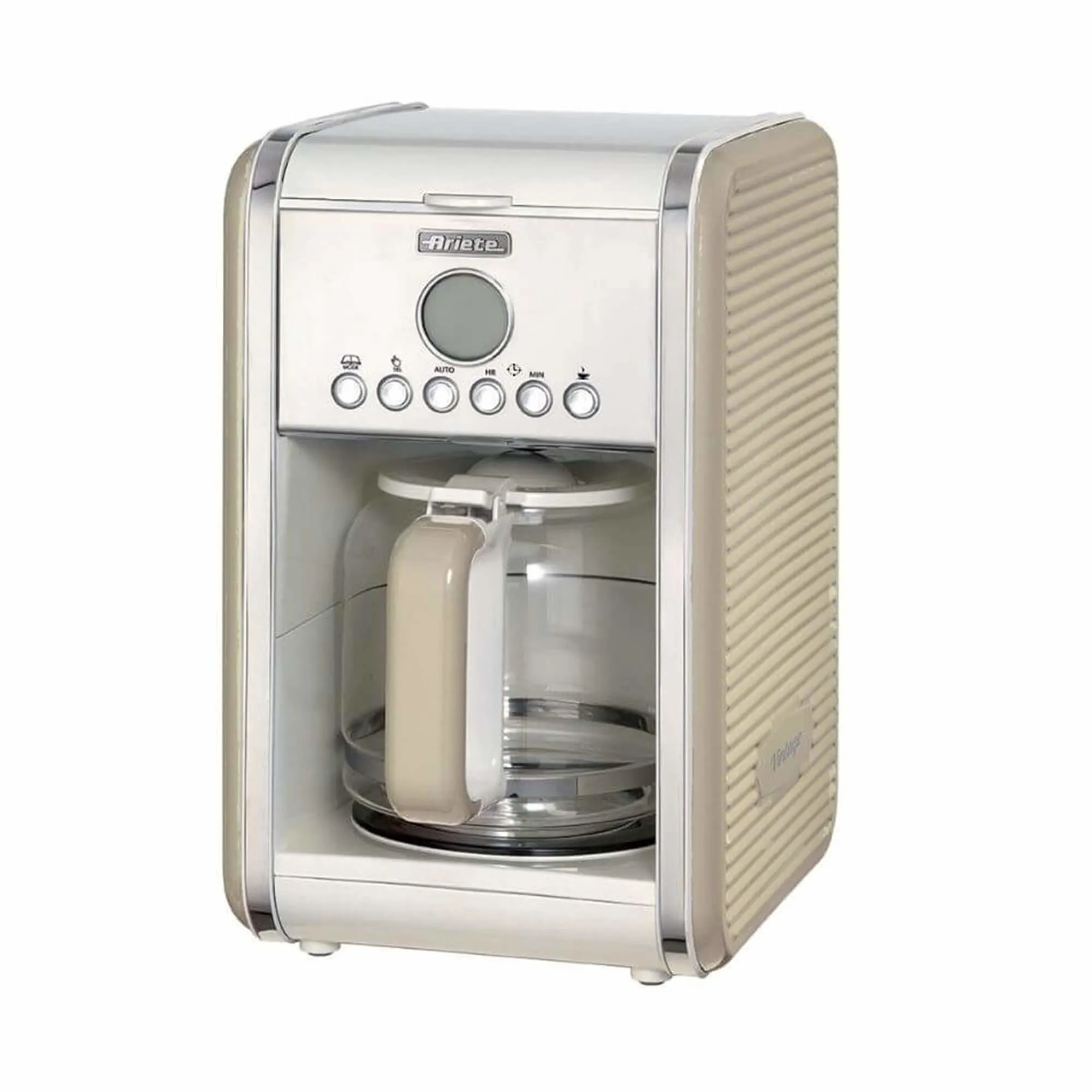 Ariete Vintage - kaffebryggare, Beige