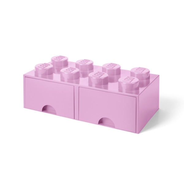 Room Copenhagen LEGO Brick Drawer 8 light pink - RC40061738