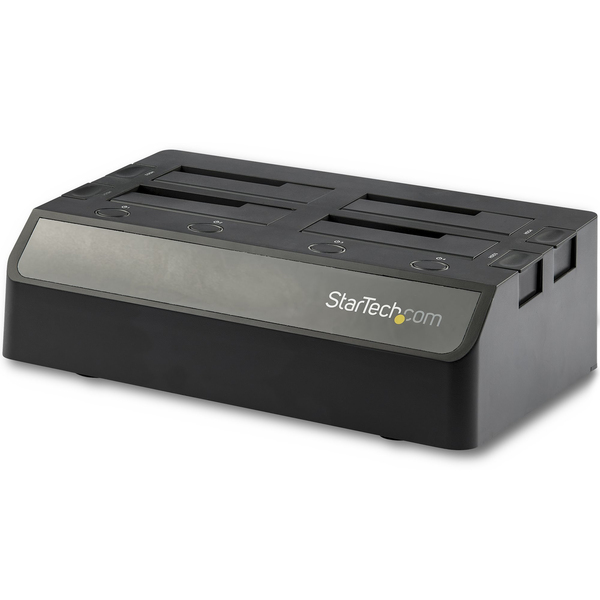 4 BAY SATA HDD DOCKING STATION - 2.5/3.5INCH SSD/HDD USB C USB-A
