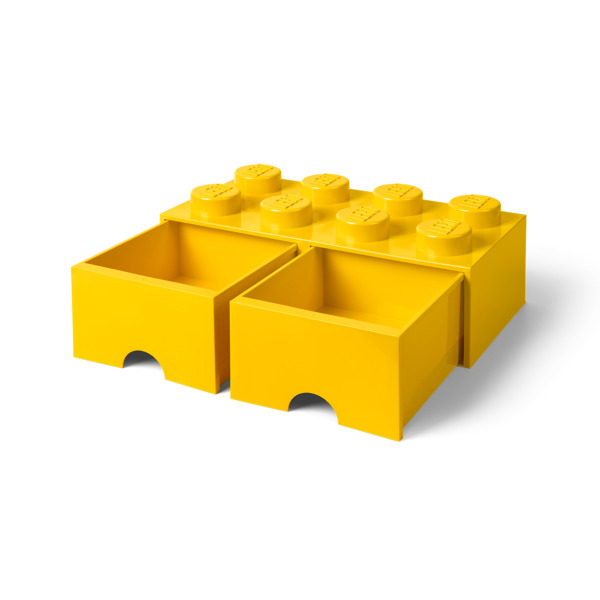 Room Copenhagen LEGO Brick Drawer 8 yellow - RC40061732