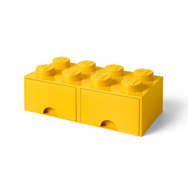 Room Copenhagen LEGO Brick Drawer 8 yellow - RC40061732
