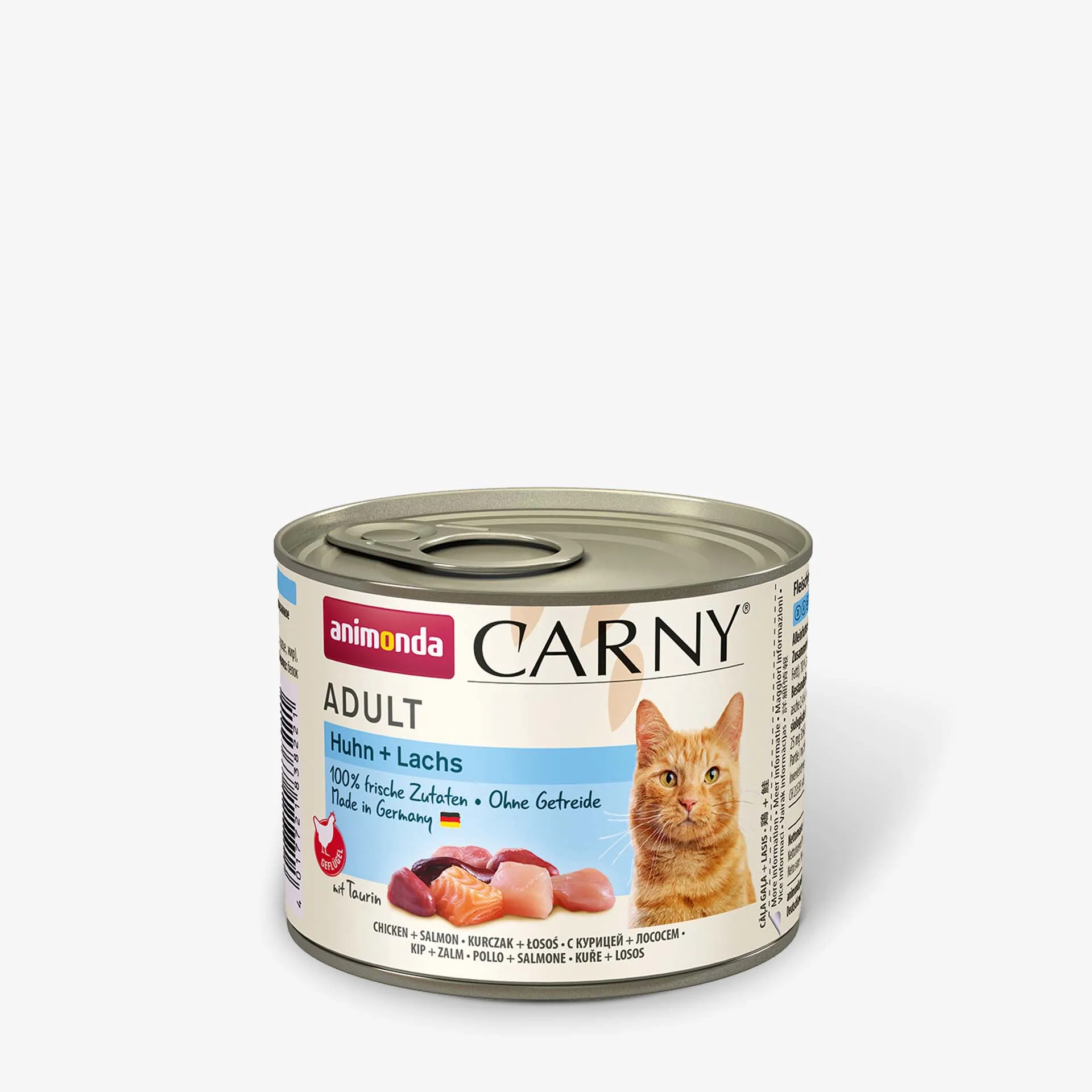Animonda Carny Adult Chicken + Salmon, Wet food for cats, 200g