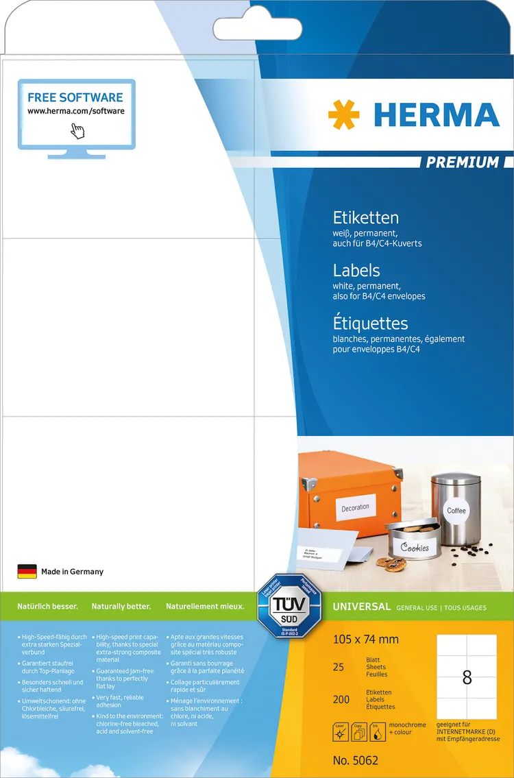 Herma label Premium 105x74 (200)