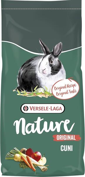 Versele-Laga Nature Original Cuni T&auml;ysravinto aikuisille k&auml;&auml;pi&ouml;kaneille 9 kg