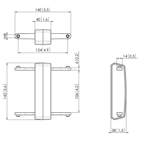 Vogel's Pro PFA 9104 Bar Coupler Connect-it 2
