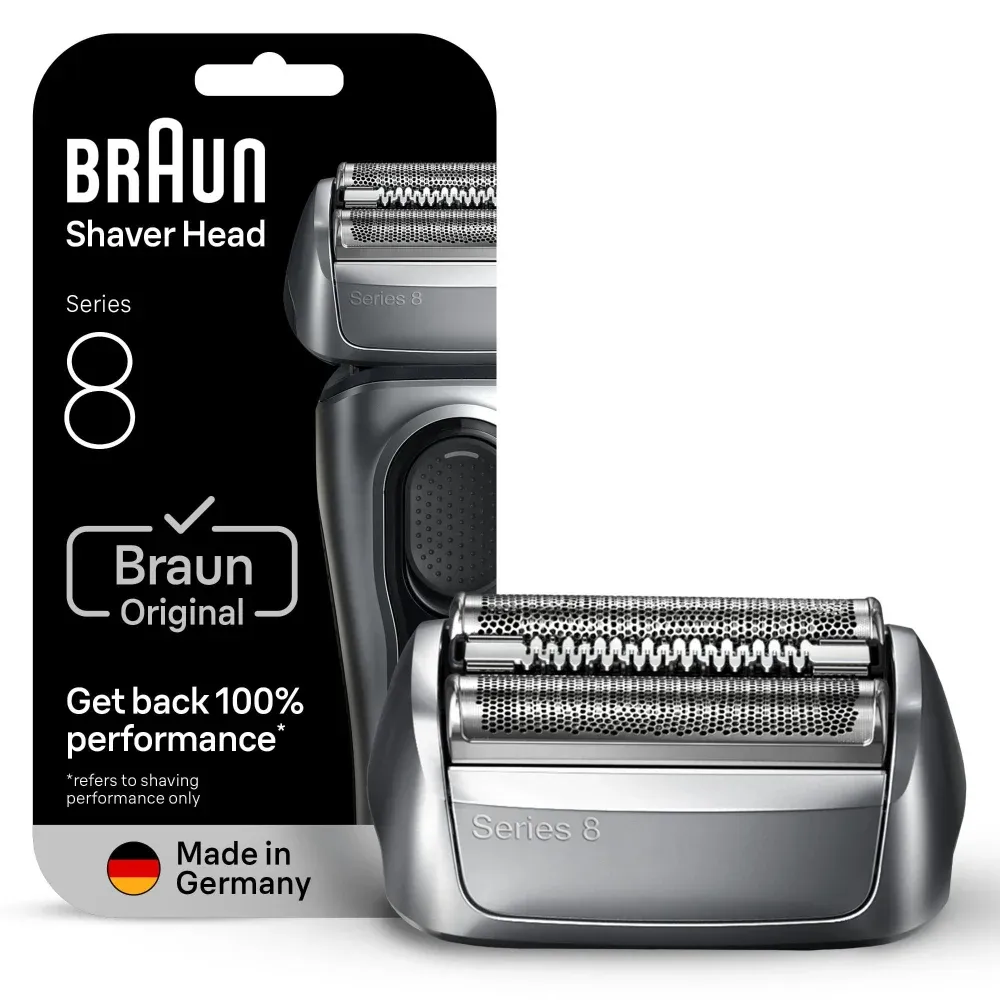 Braun Series 8 83M - reservrakhuvud, svart, rostfritt st&aring;l