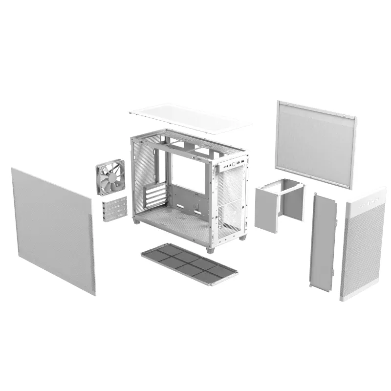 ASUS Prime AP201 TG MicroATX/MiniITX CASE White Edition