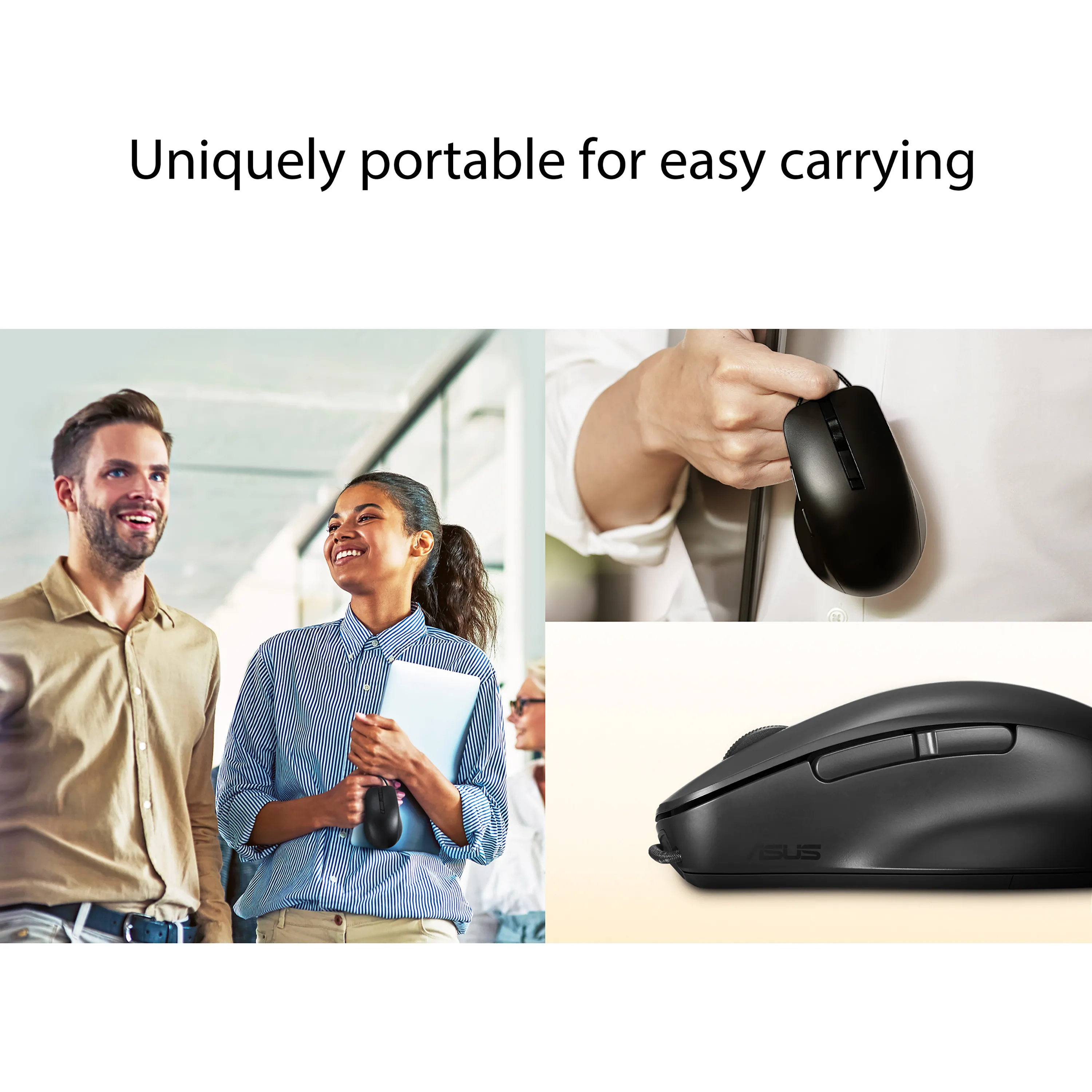 Asus MD200 - wireless mouse, black