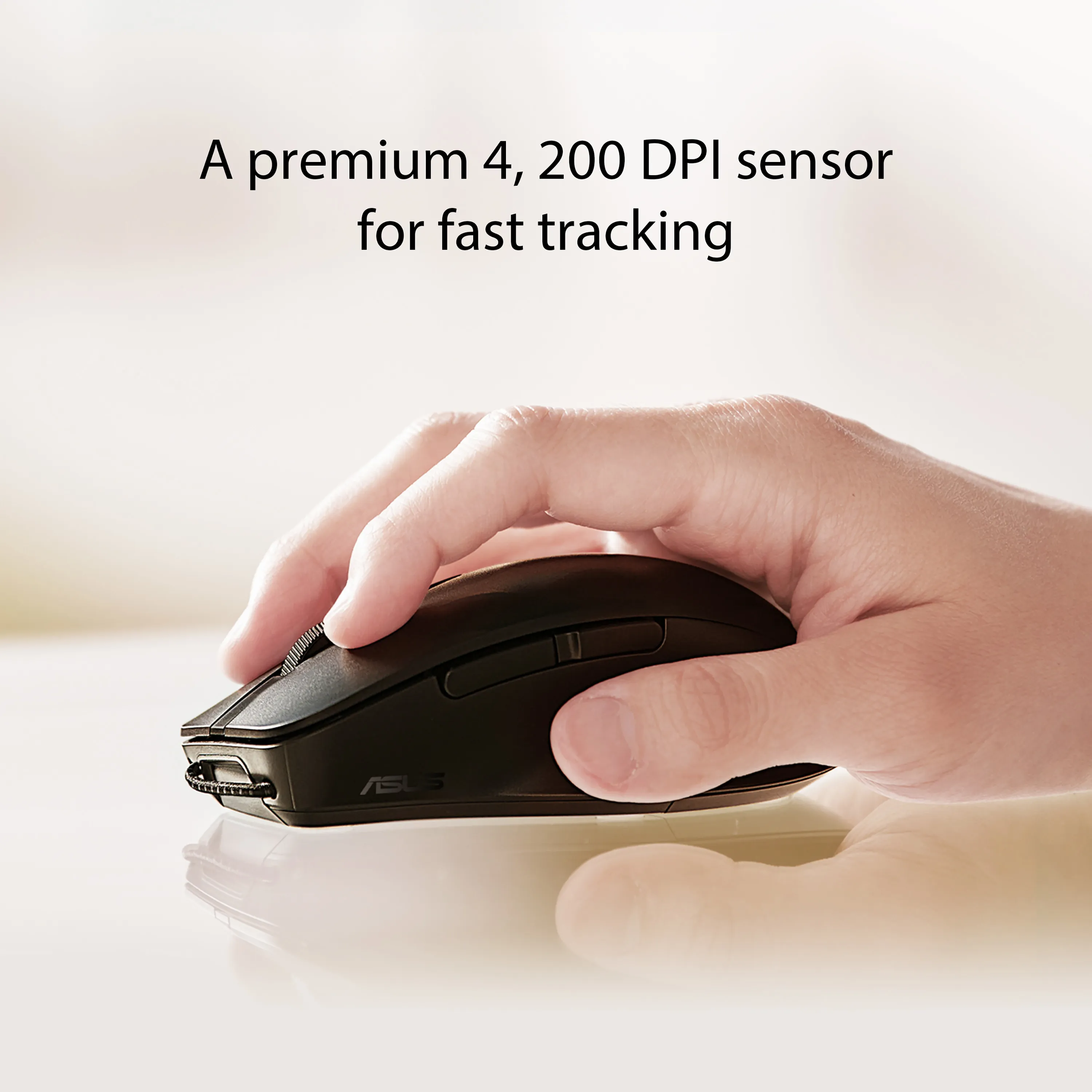 Asus MD200 - wireless mouse, black