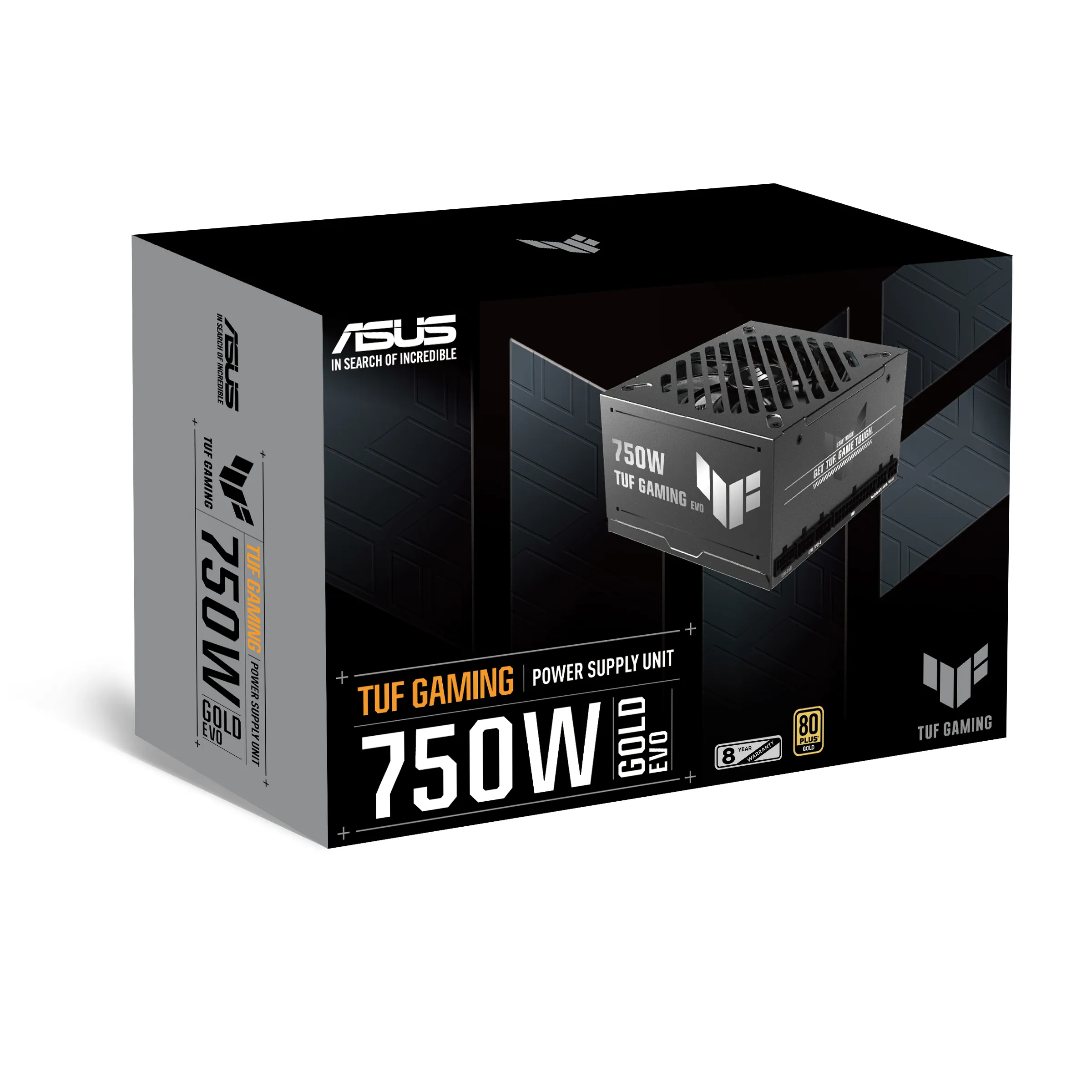 ASUS TUF Gaming Gold EVO 750W - n&auml;taggregat, 80 Plus Gold