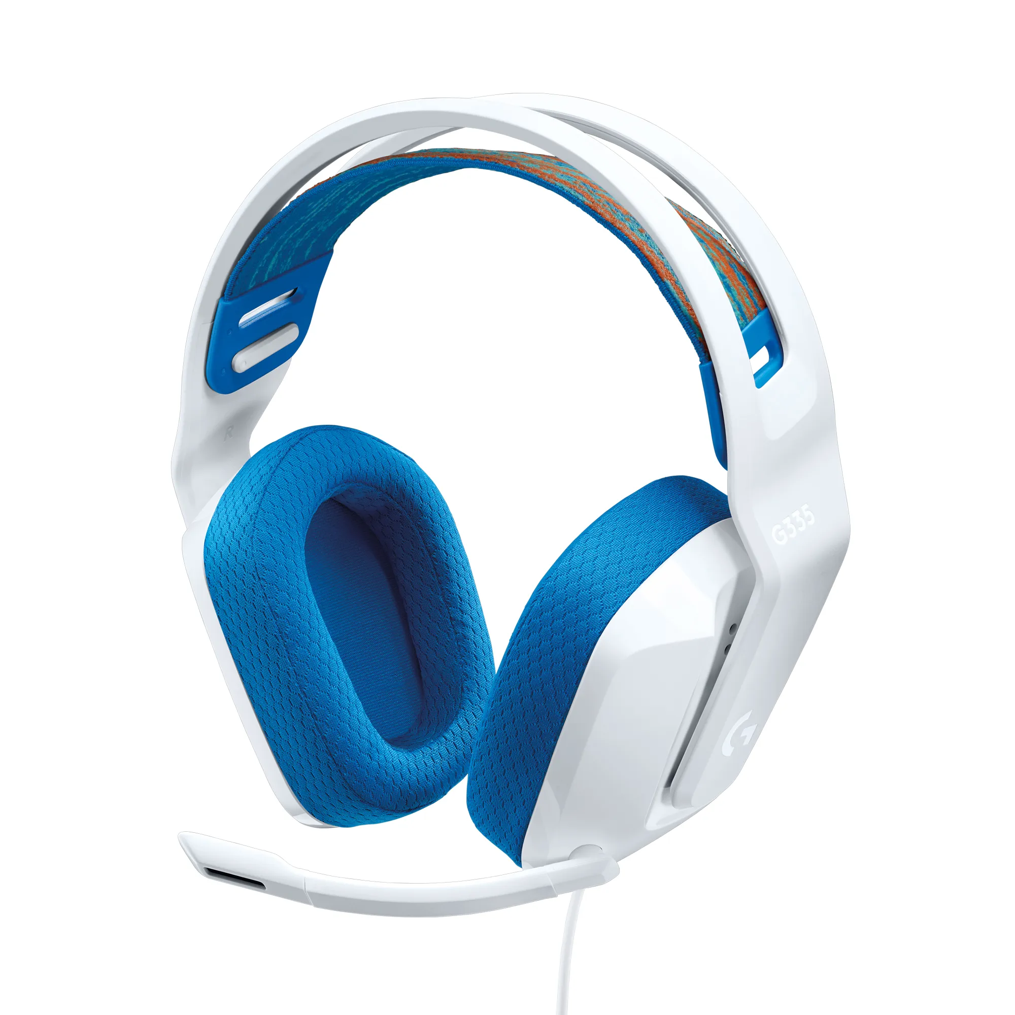 Logitech G335 - gaming headset, white